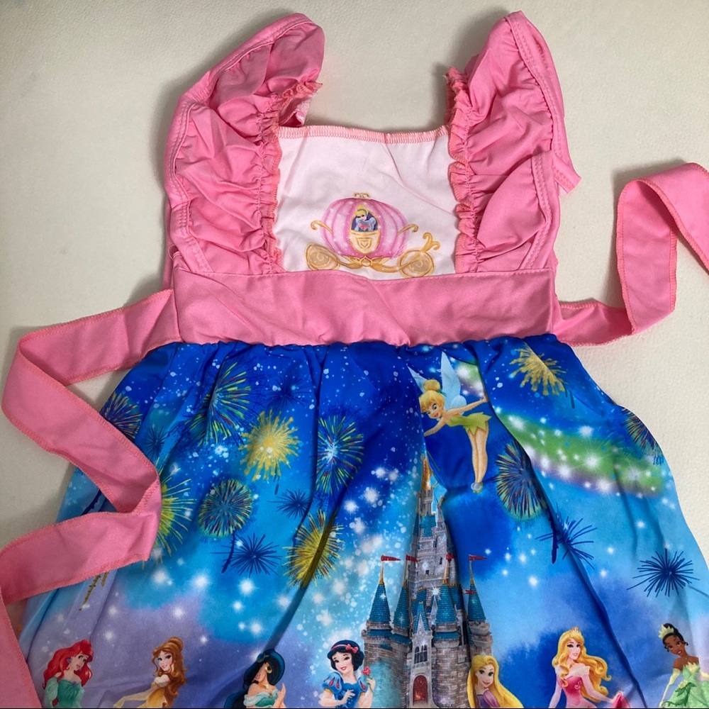 Princess Belle Aurora Jasmine cute dress - Picture 7 of 7
